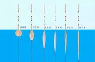 钓鱼选漂必备知识：常见漂型的详细解读