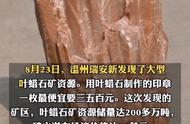 浙江省惊现重宝，200万吨矿藏估价20亿