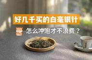 如何正确冲泡几千元的白毫银针，老茶客分享5个重要提示